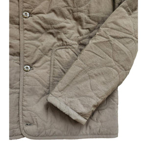 Quilted Liner Jacket Olive - outerwear