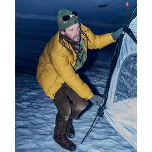 Quilted Ripstop Jacket Vintage Yellow - Jacket