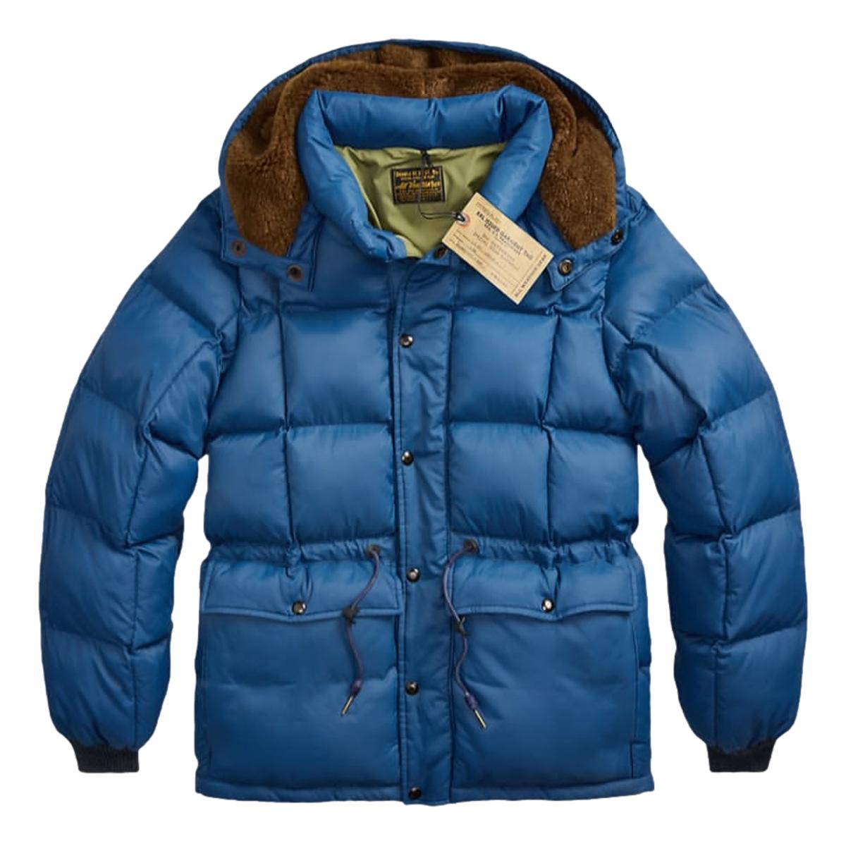 Quilted Ripstop Parka Vintage Blue - Jacket