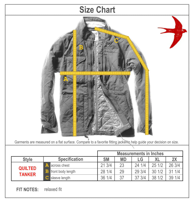 Quilted Tanker Barley - Jacket