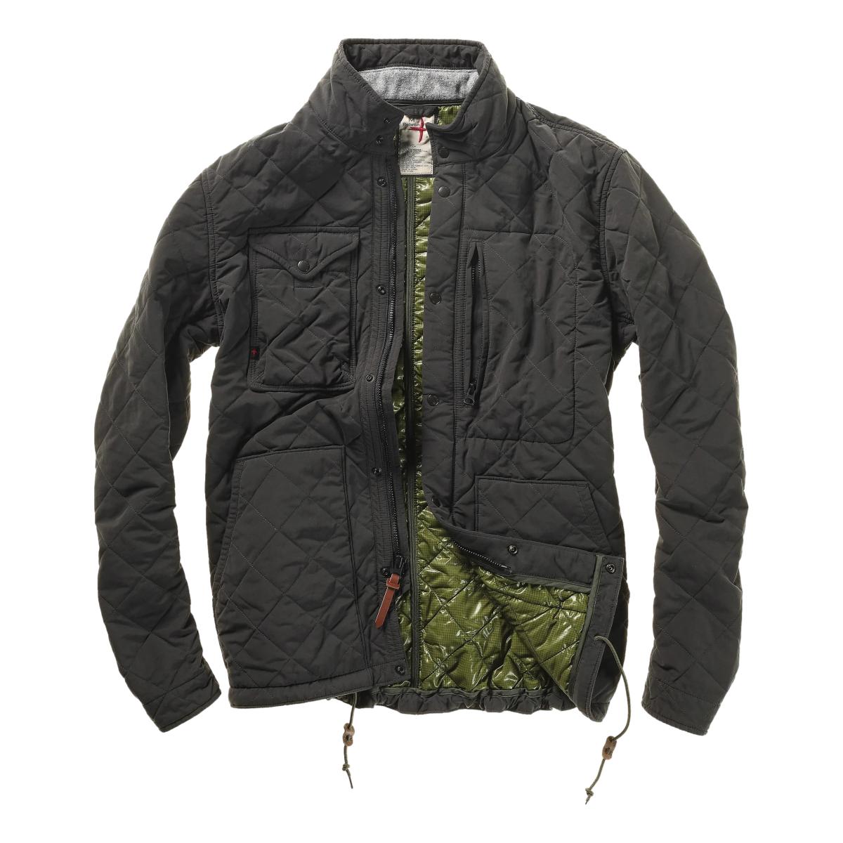 Quilted Tanker Charcoal - Jacket