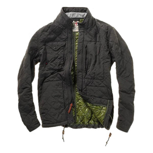 Quilted Tanker Charcoal - Jacket