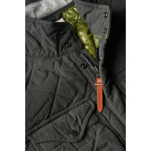 Quilted Tanker Charcoal - Jacket