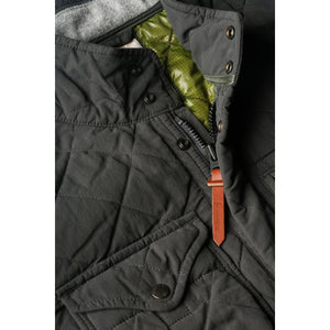 Quilted Tanker Charcoal - Jacket