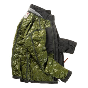 Quilted Tanker Charcoal - Jacket