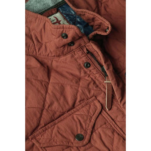 Quilted Tanker Chestnut - Jacket