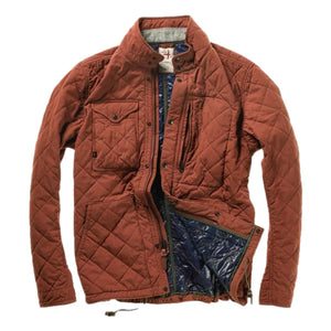 Quilted Tanker Chestnut - Jacket