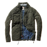 Quilted Tanker Dark Loden - Jacket