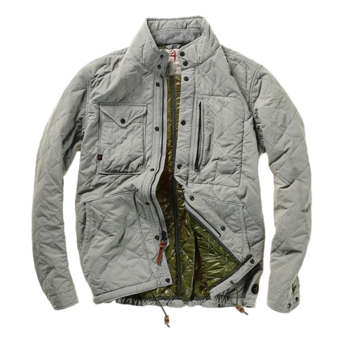 Quilted Tanker Stone - Jacket