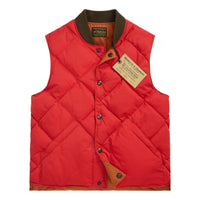 Quilted Vest Vintage Orange - Vest
