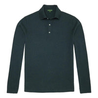 Rally Polo Sweater Sea Moss Cotton Cashmere - cashmere