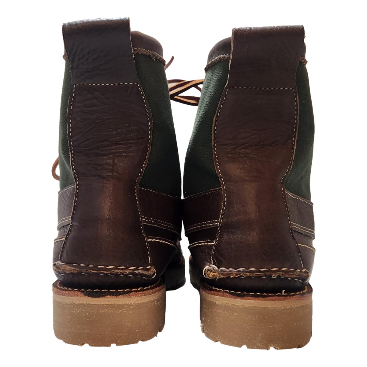 Rangeley Boot Chocolate Grizzly & Forest Green Fairfield