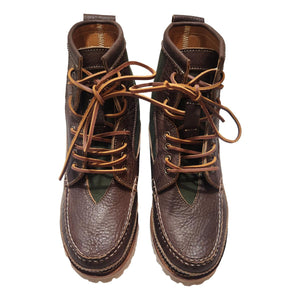 Rangeley Boot Chocolate Grizzly & Forest Green Fairfield