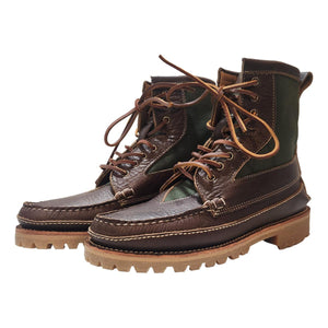 Rangeley Boot Chocolate Grizzly & Forest Green Fairfield