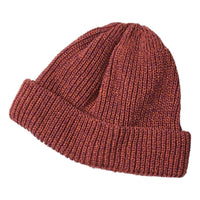 Recycled Cotton Marl Beanie Bordeuax - Hat