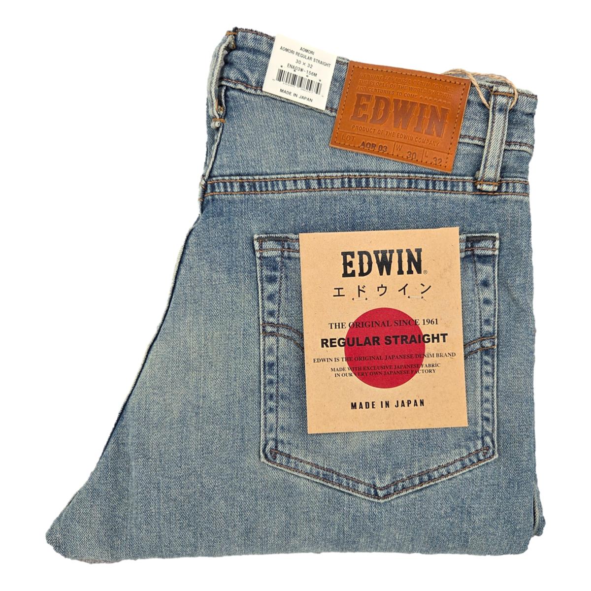 Edwin Japan Regular Straight Raito Light Wash - MILWORKS