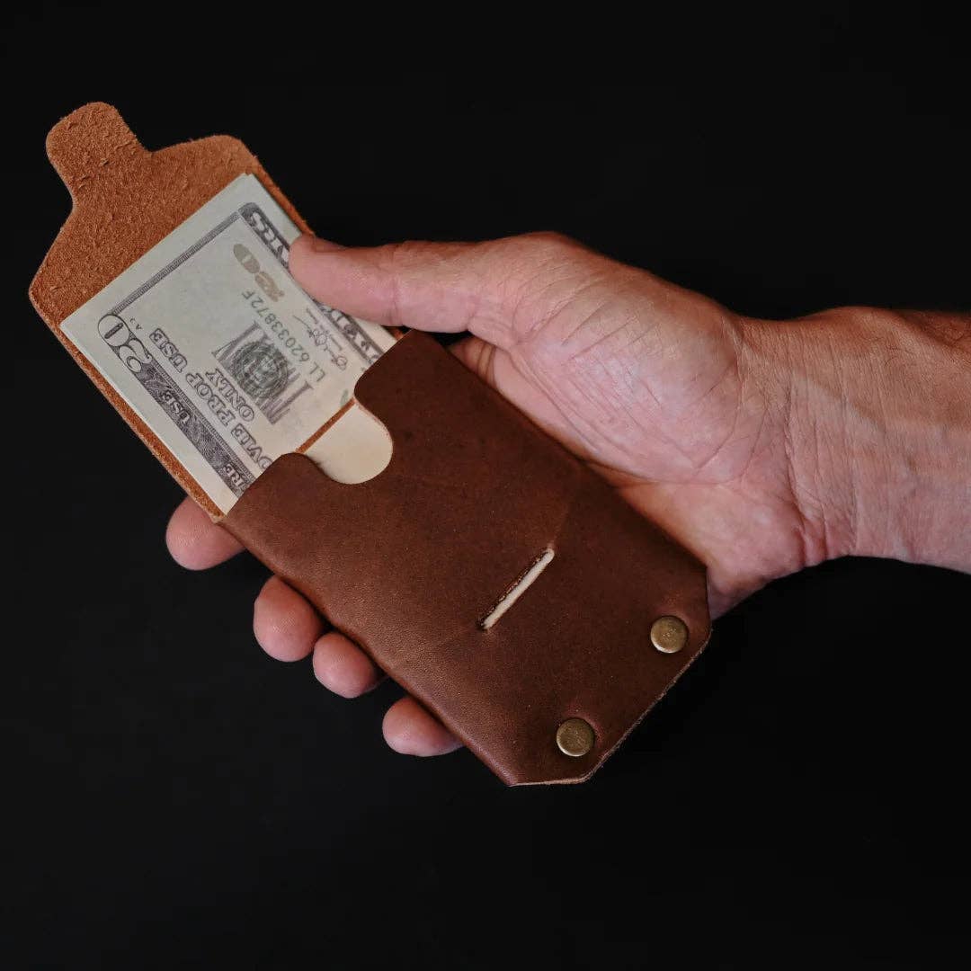 Revere Wallet: Black / Nickel