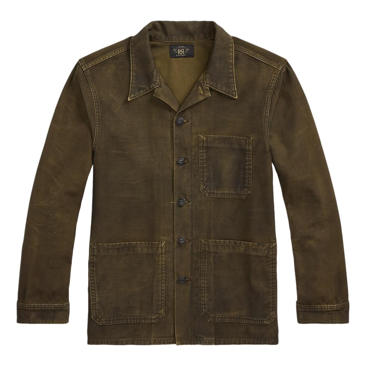 Reverse-Sateen Overshirt Washed Brown - Overshirt