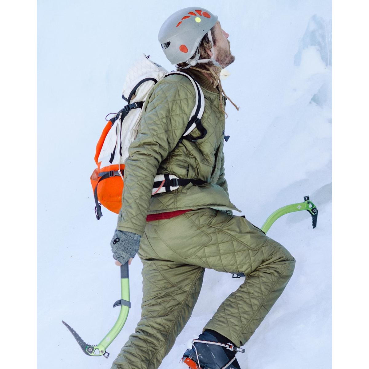 Reversible Quilted Liner Jacket Vintage Olive Sage - Jacket