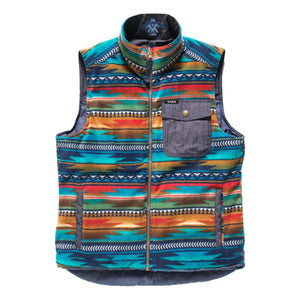 Reversible Thunderbird Denim Fleece Vest - Vest