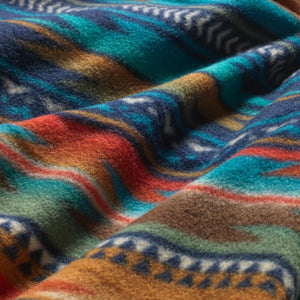 Reversible Thunderbird Denim Fleece Vest - Vest