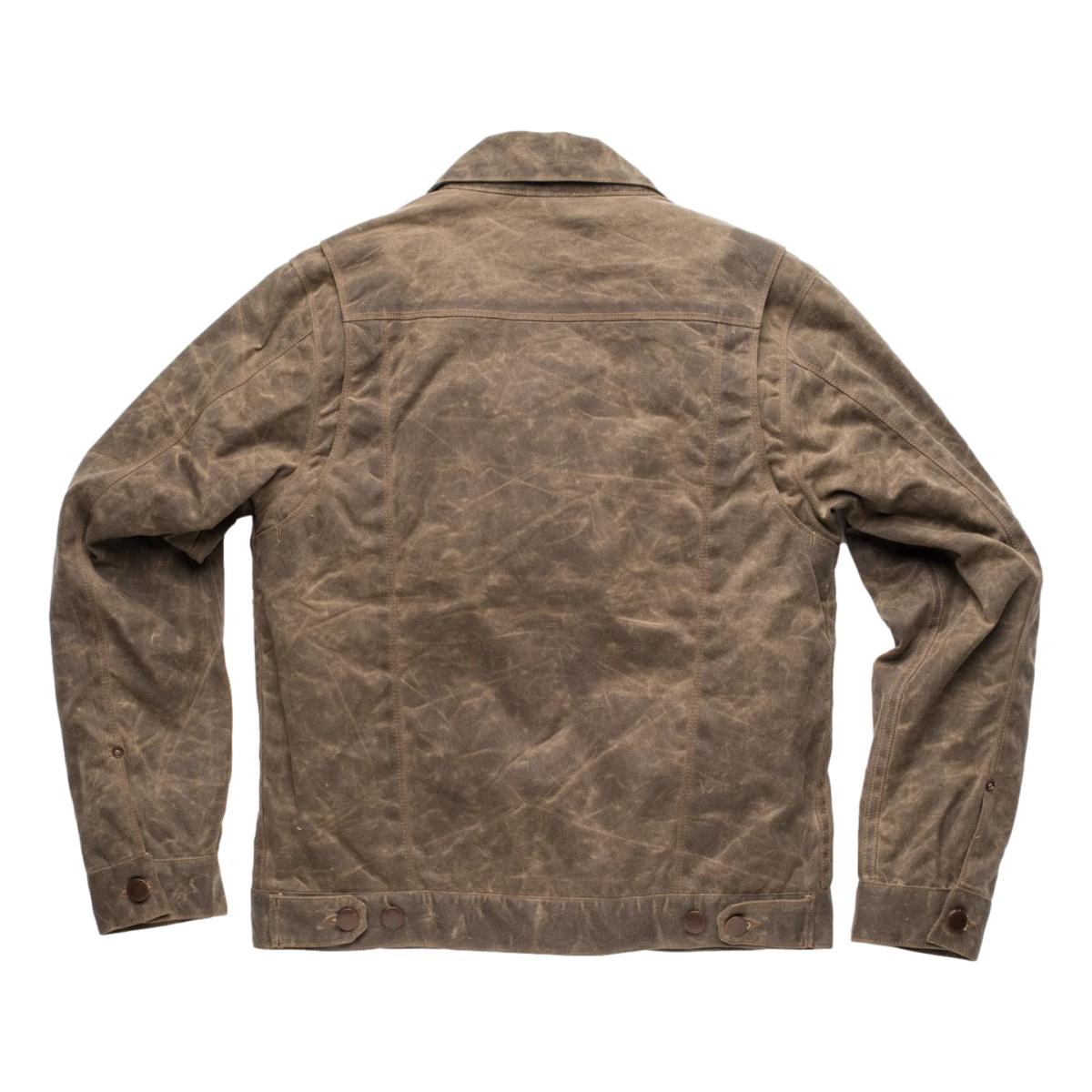 Riders Jacket Waxed Canvas Oak - Jacket