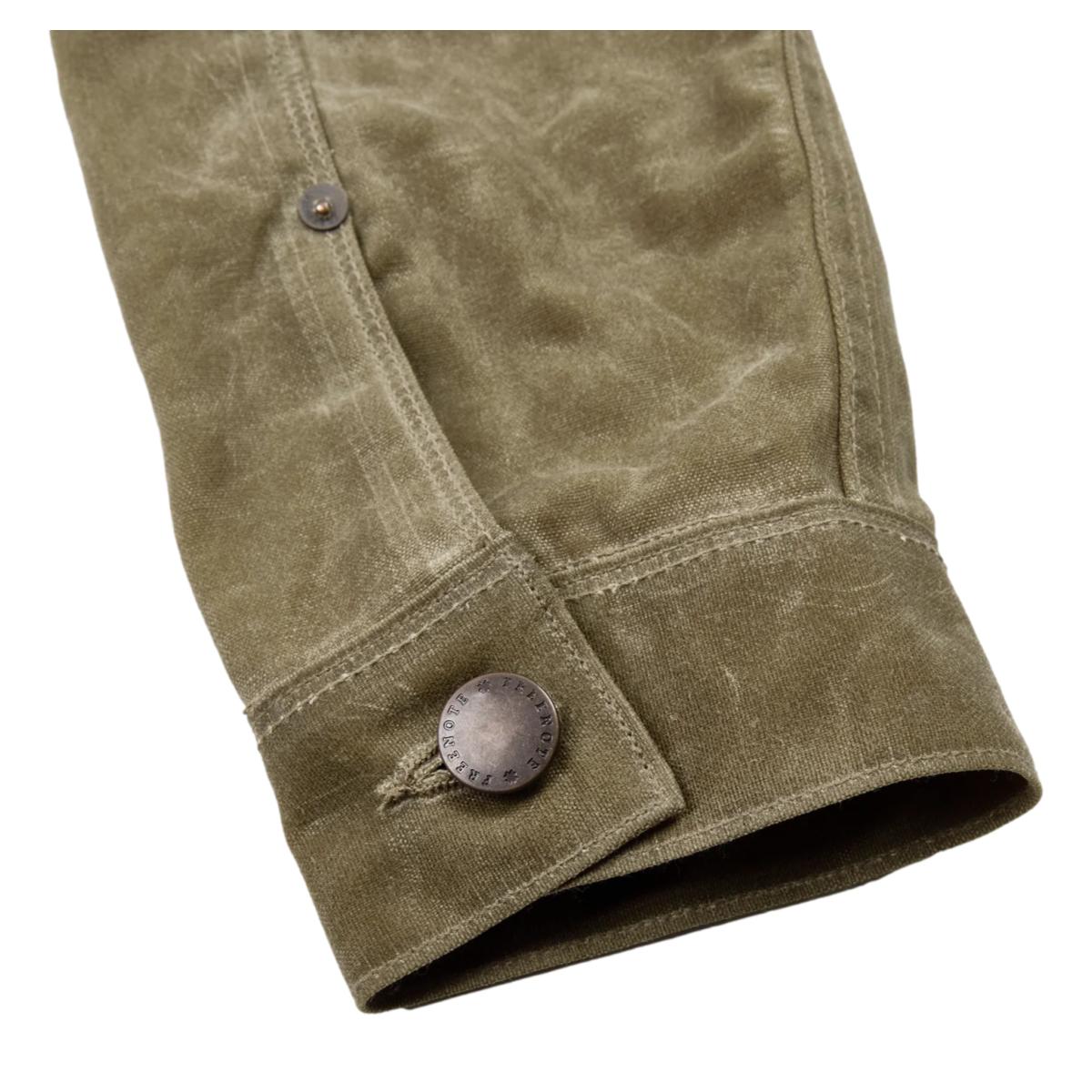 Riders Jacket Waxed Canvas Tobacco Red Interior - Jacket