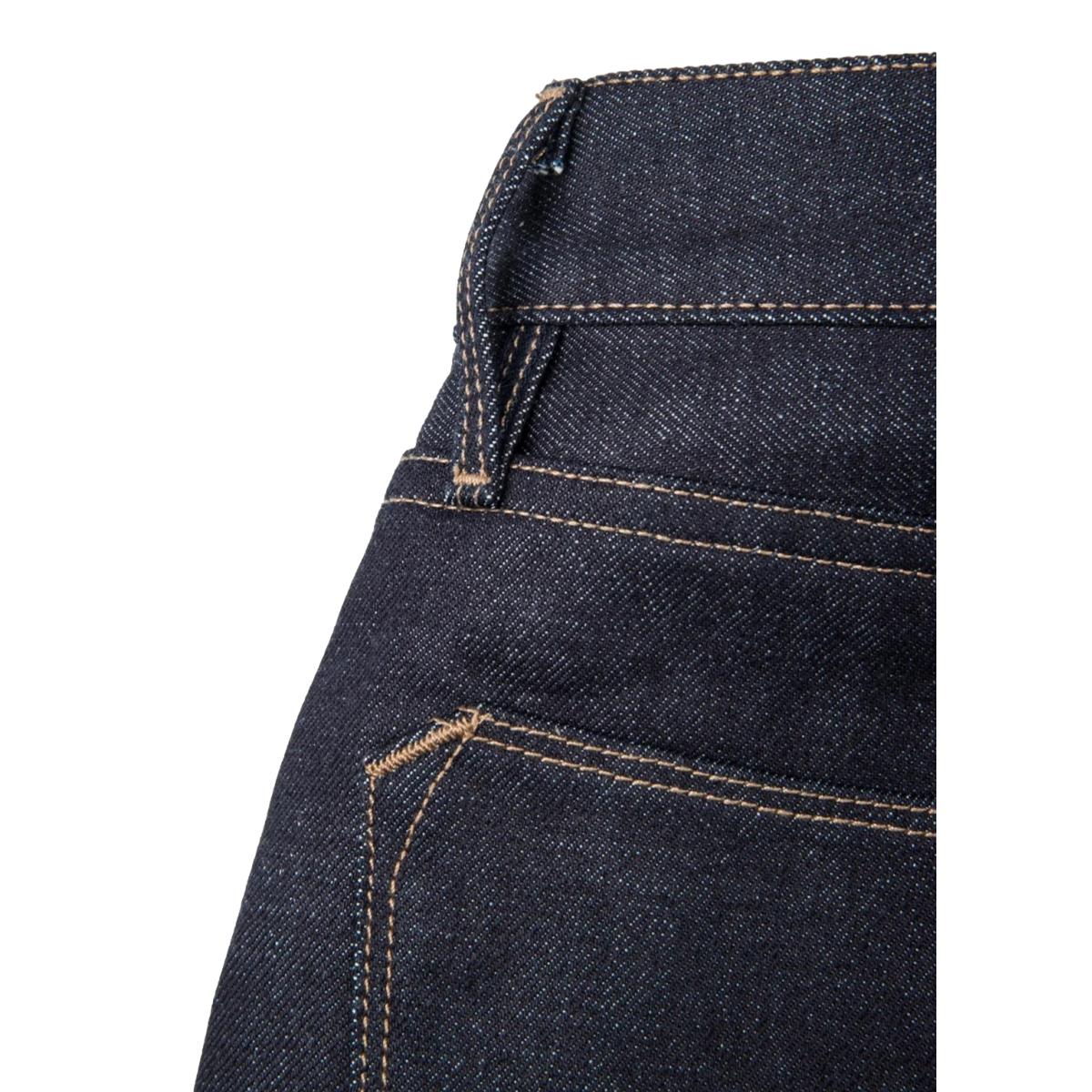 Rinsed Portola Classic Taper 15oz Indigo Denim - Denim