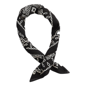 Rios Cotton Bandanna Black - Bandanna