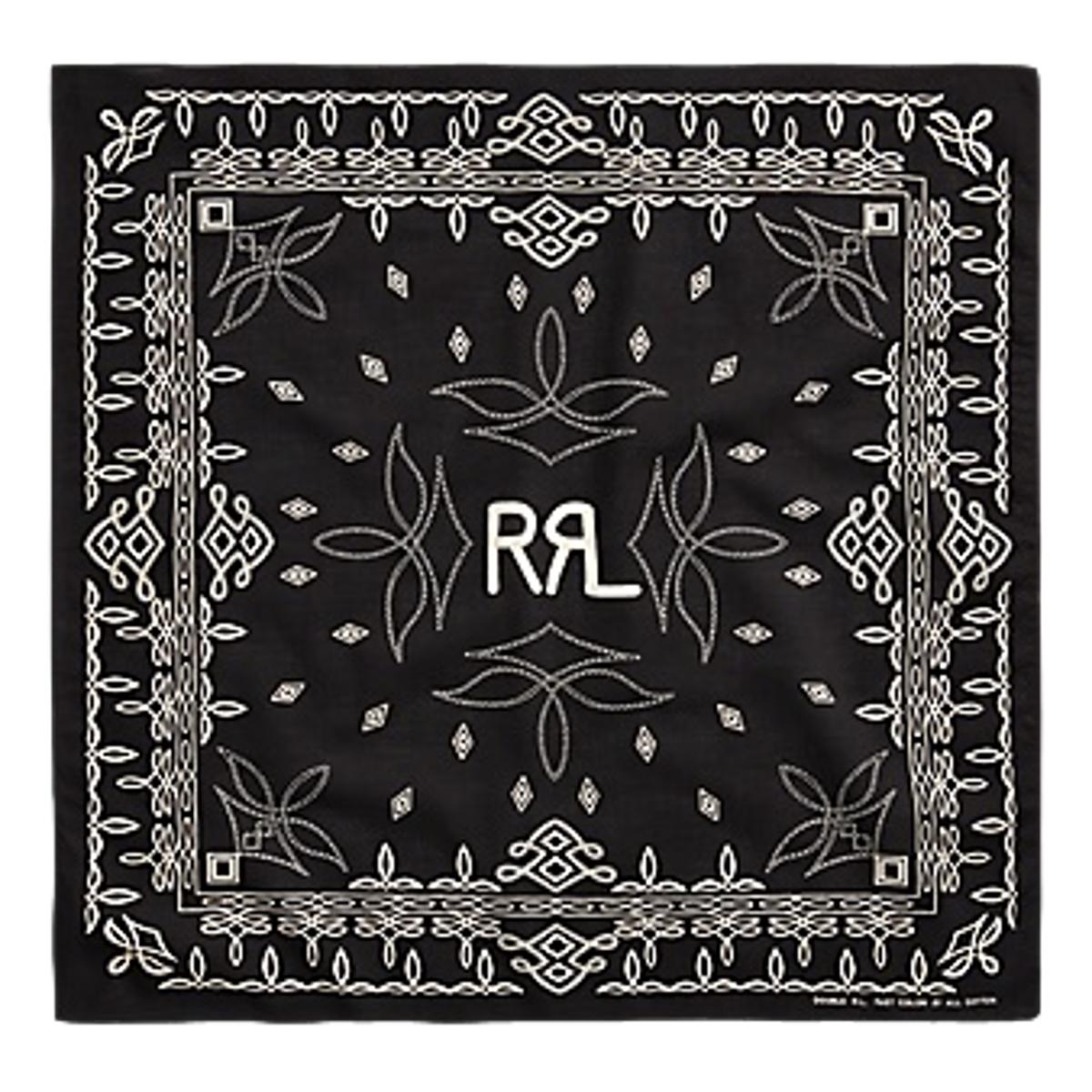 Rios Cotton Bandanna Black - Bandanna