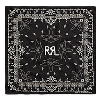 Rios Cotton Bandanna Black - Bandanna