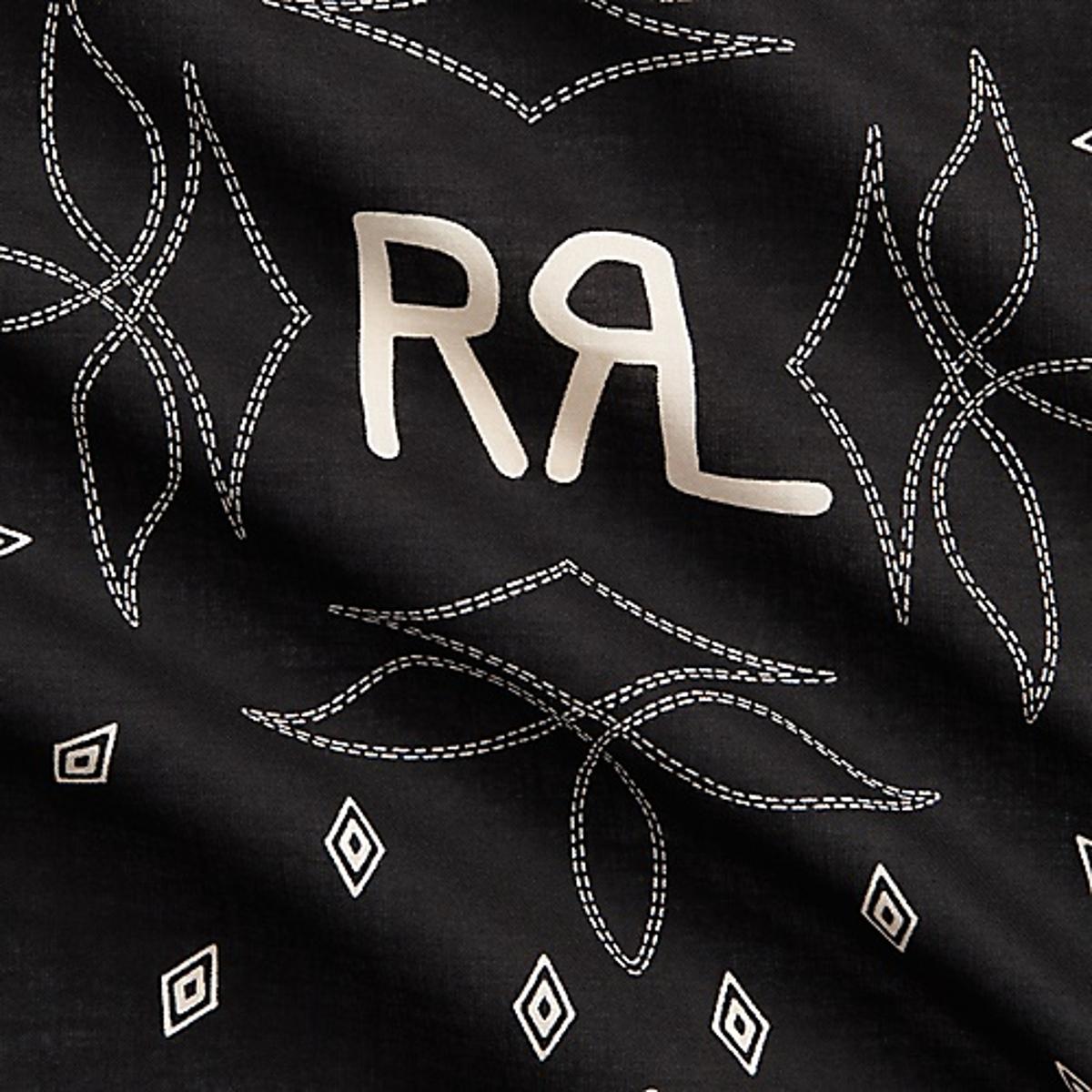 Rios Cotton Bandanna Black - Bandanna