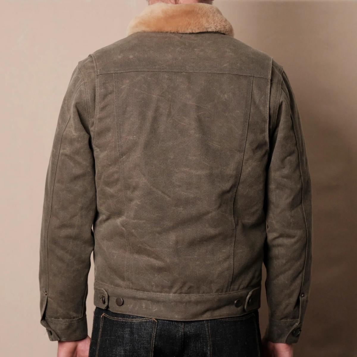 RJ-2 Waxed Canvas 20 Ounce Tobacco - Jacket