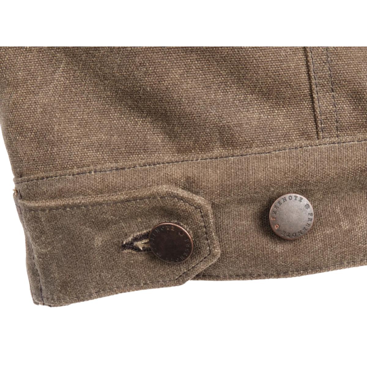 RJ-2 Waxed Canvas 20 Ounce Tobacco - Jacket