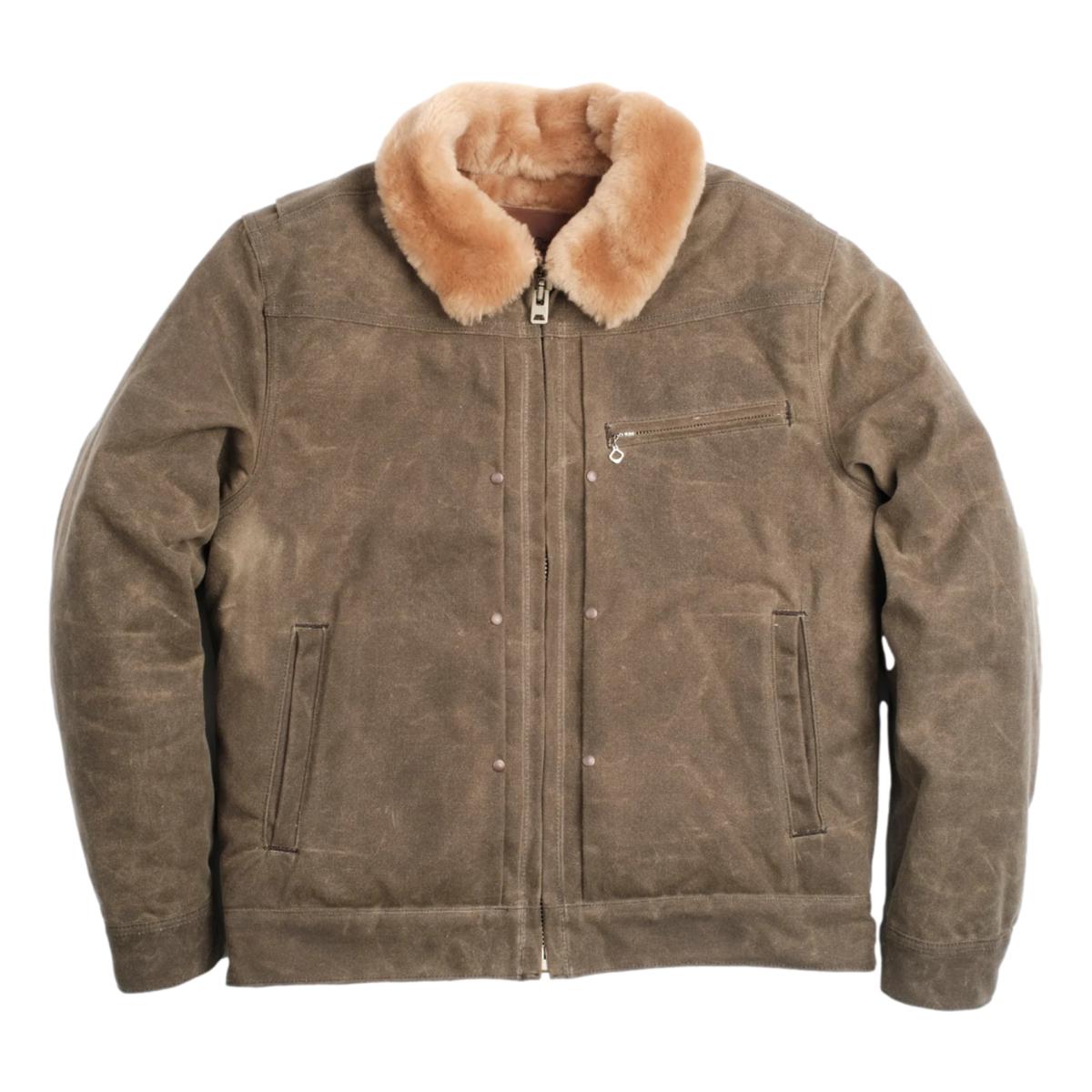 RJ-2 Waxed Canvas 20 Ounce Tobacco - Jacket