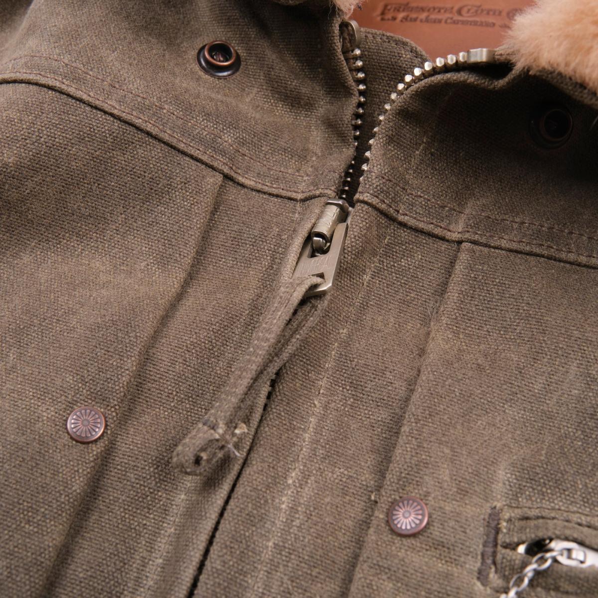 RJ-2 Waxed Canvas 20 Ounce Tobacco - Jacket