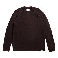 Roald Cotton Wool Espresso - Sweater