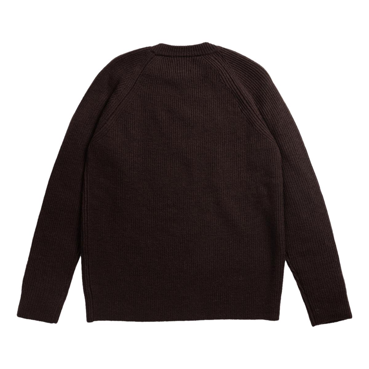 Roald Cotton Wool Espresso - Sweater