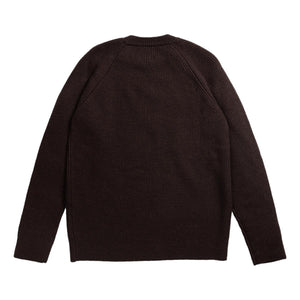 Roald Cotton Wool Espresso - Sweater