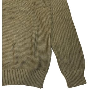 Roll Neck Sweater Burnt Olive - sweater