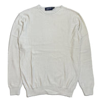 Roll Neck Sweater Ecru - sweater