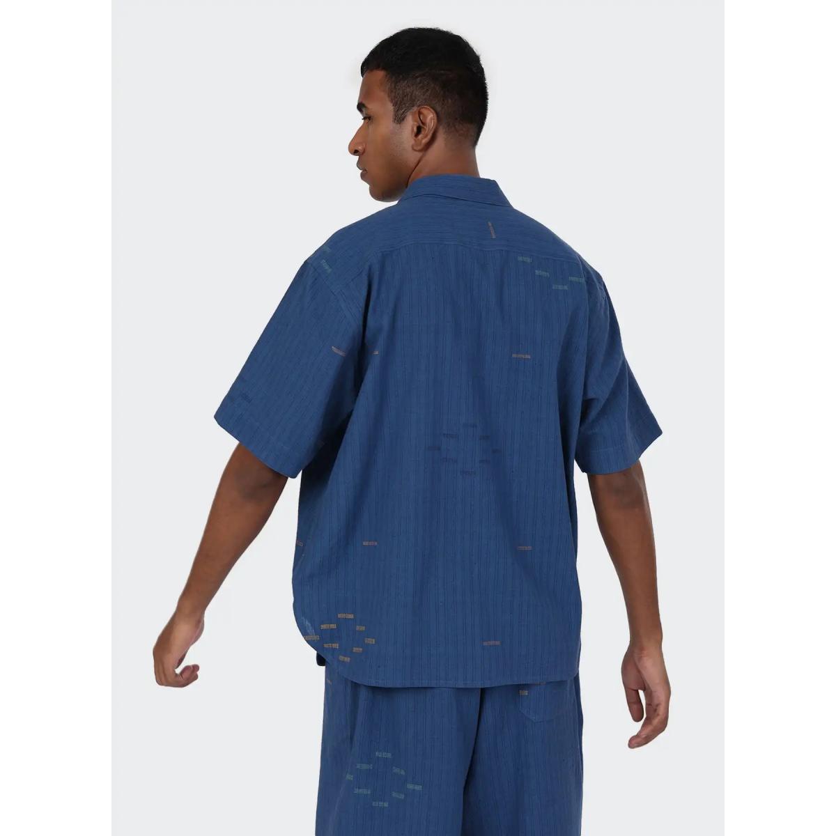 Ronen Short Sleeve Shirt Blue - Short Sleeve Shirt