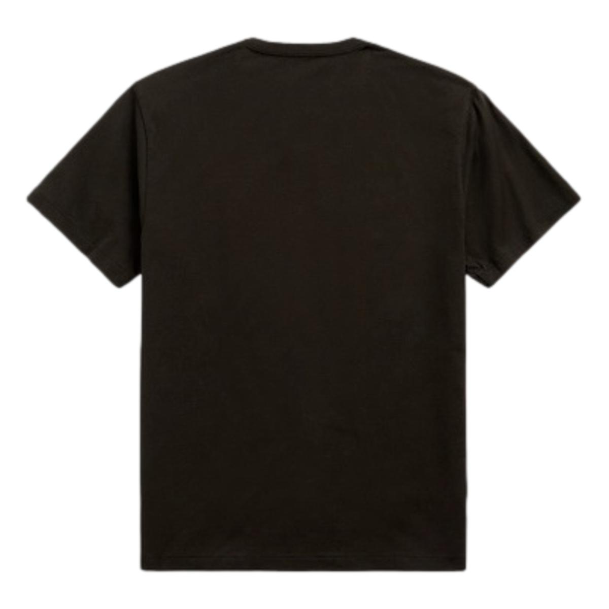 RRL Ranch Logo T-Shirt Faded Black Canvas - T Shirt