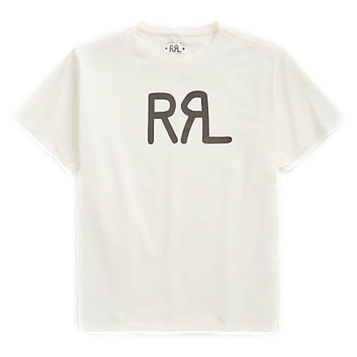 RRL Ranch Logo T-Shirt Paper White - T Shirt