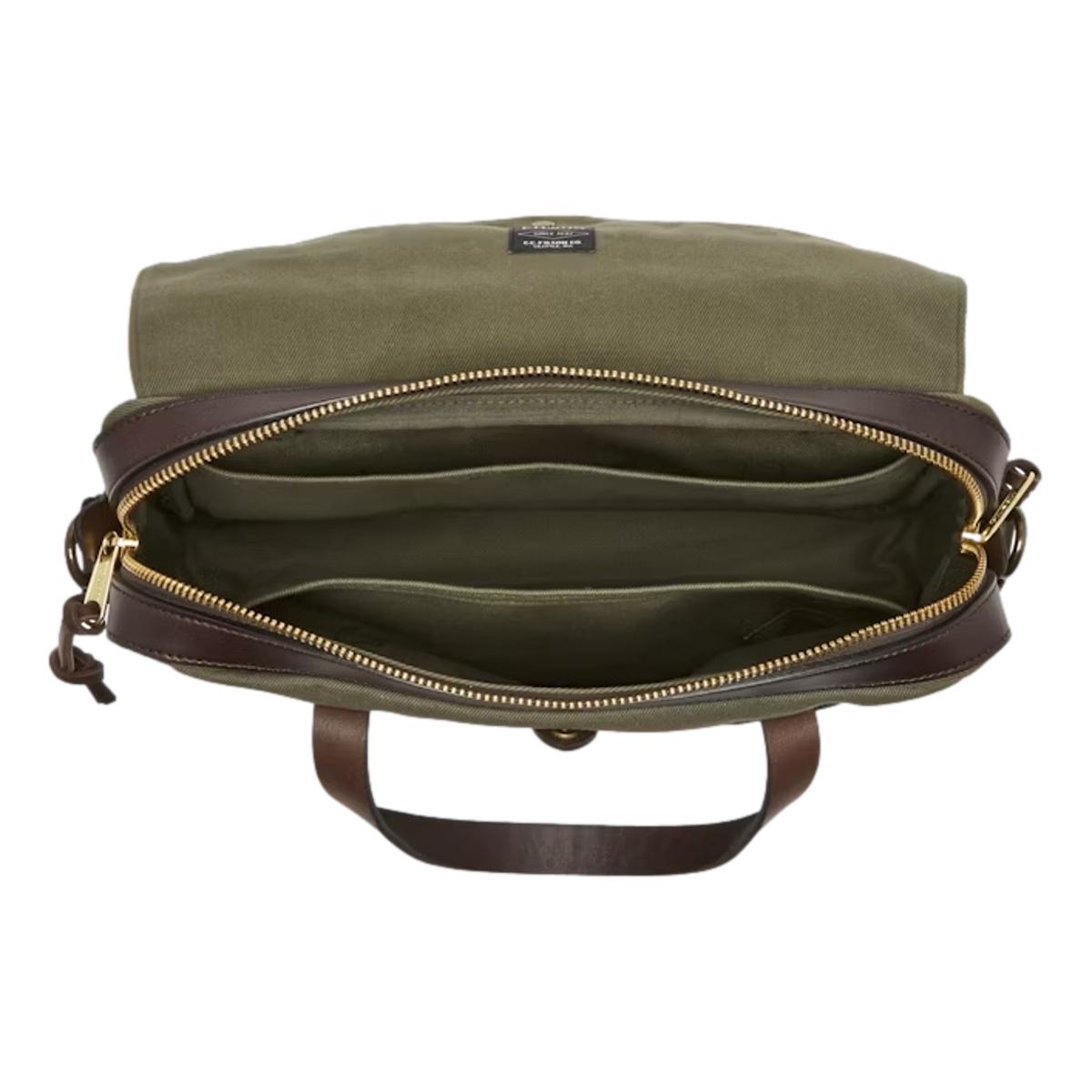 Rugged Twill Original Briefcase Otter Green - Briefcase