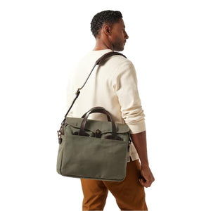 Rugged Twill Original Briefcase Otter Green - Briefcase