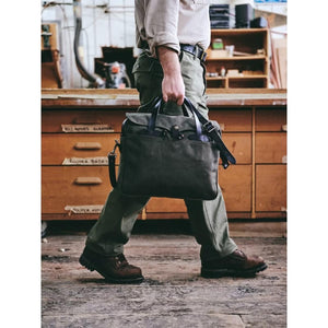 Rugged Twill Original Briefcase Otter Green - Briefcase