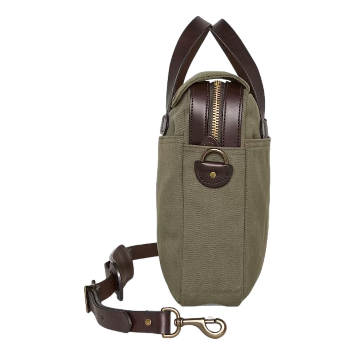 Rugged Twill Original Briefcase Otter Green - Briefcase