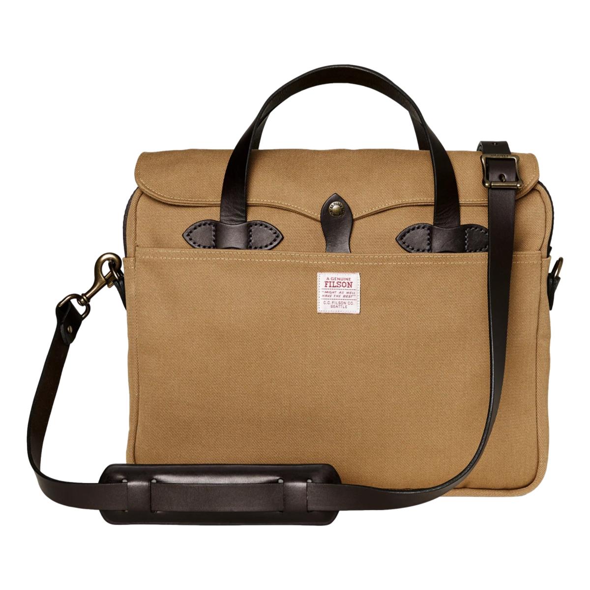 Rugged Twill Original Briefcase Tan - Briefcase