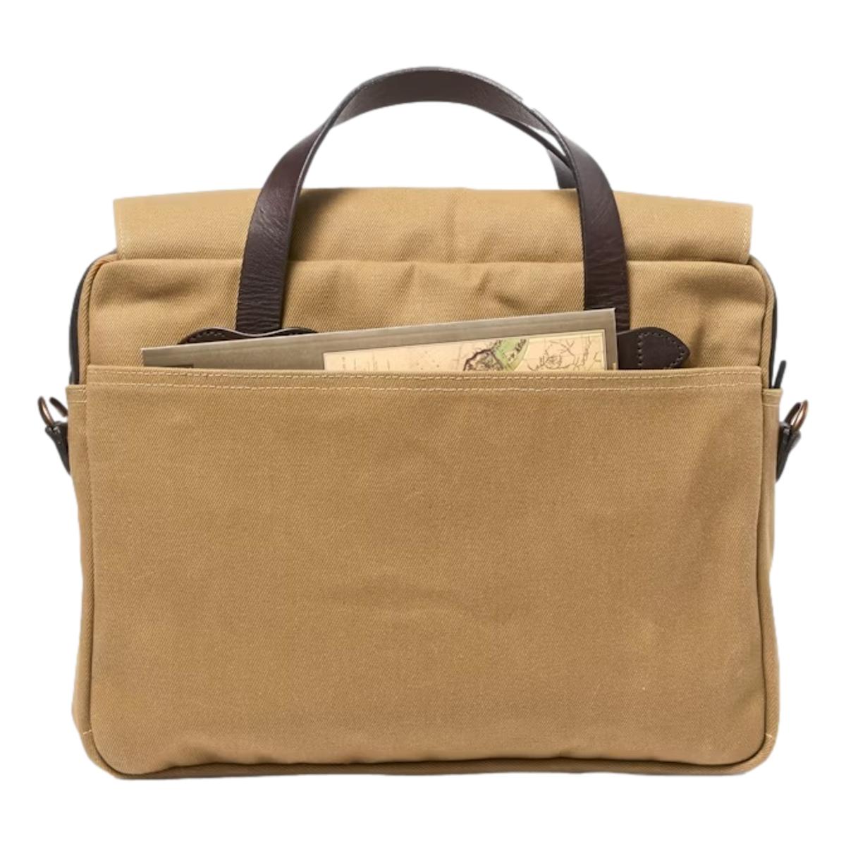 Rugged Twill Original Briefcase Tan